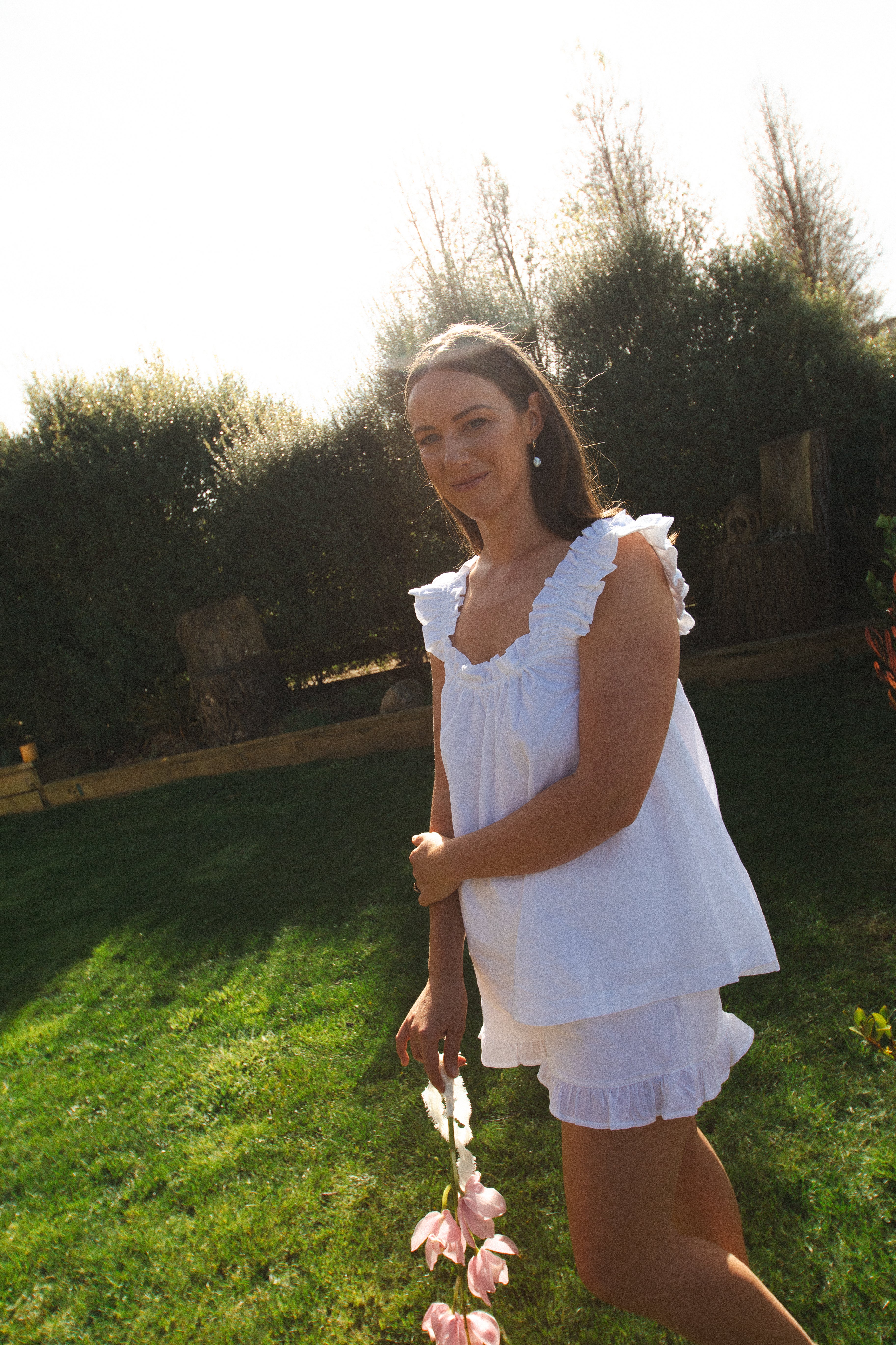 Nicolette Sleep Set White