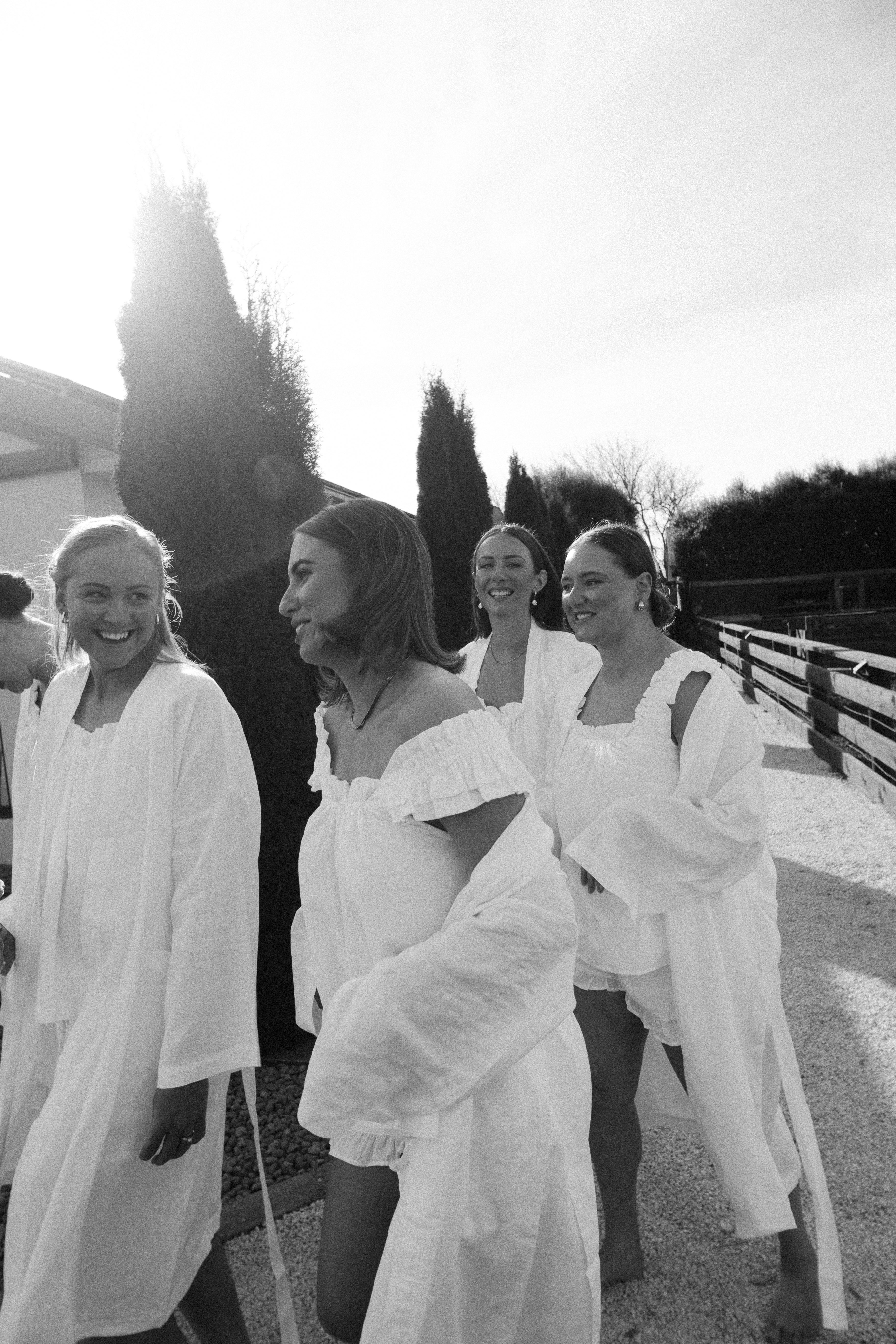 Nicolette Sleep Set White