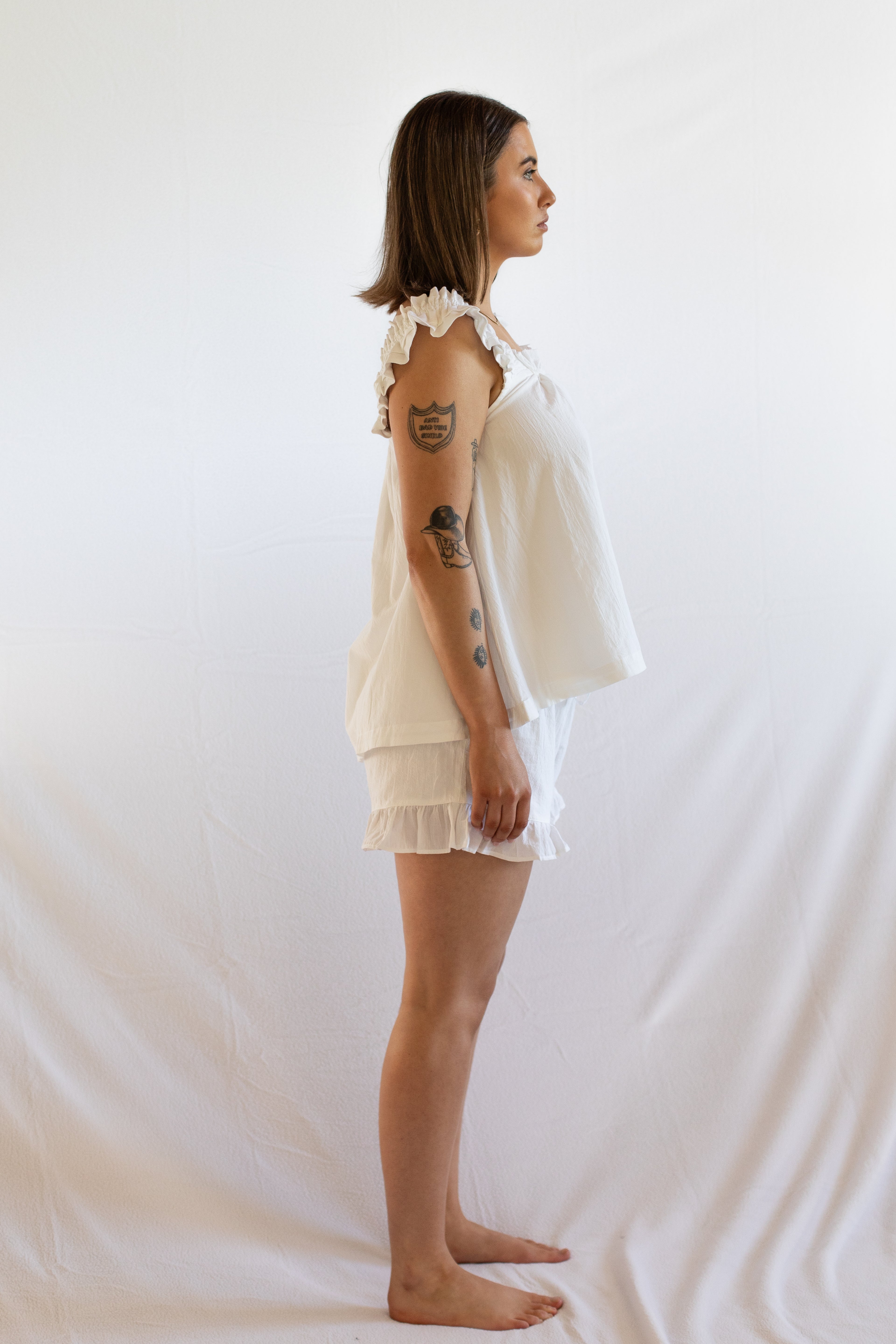 Nicolette Sleep Set White